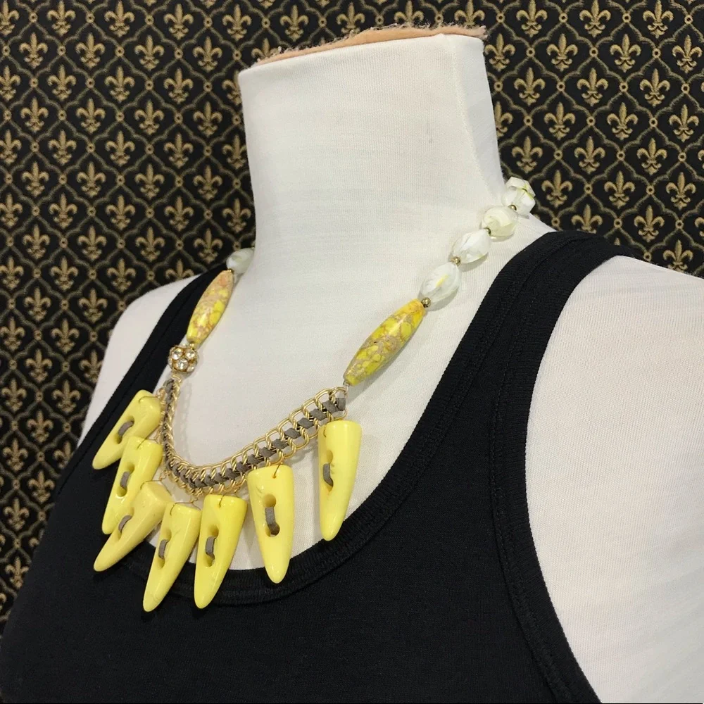Anthro “Point Assembly Necklace” - Picture 8 of 11